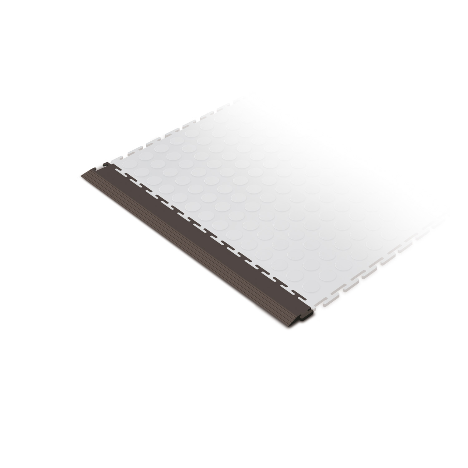 Heavy-duty edge ramp tile (black)