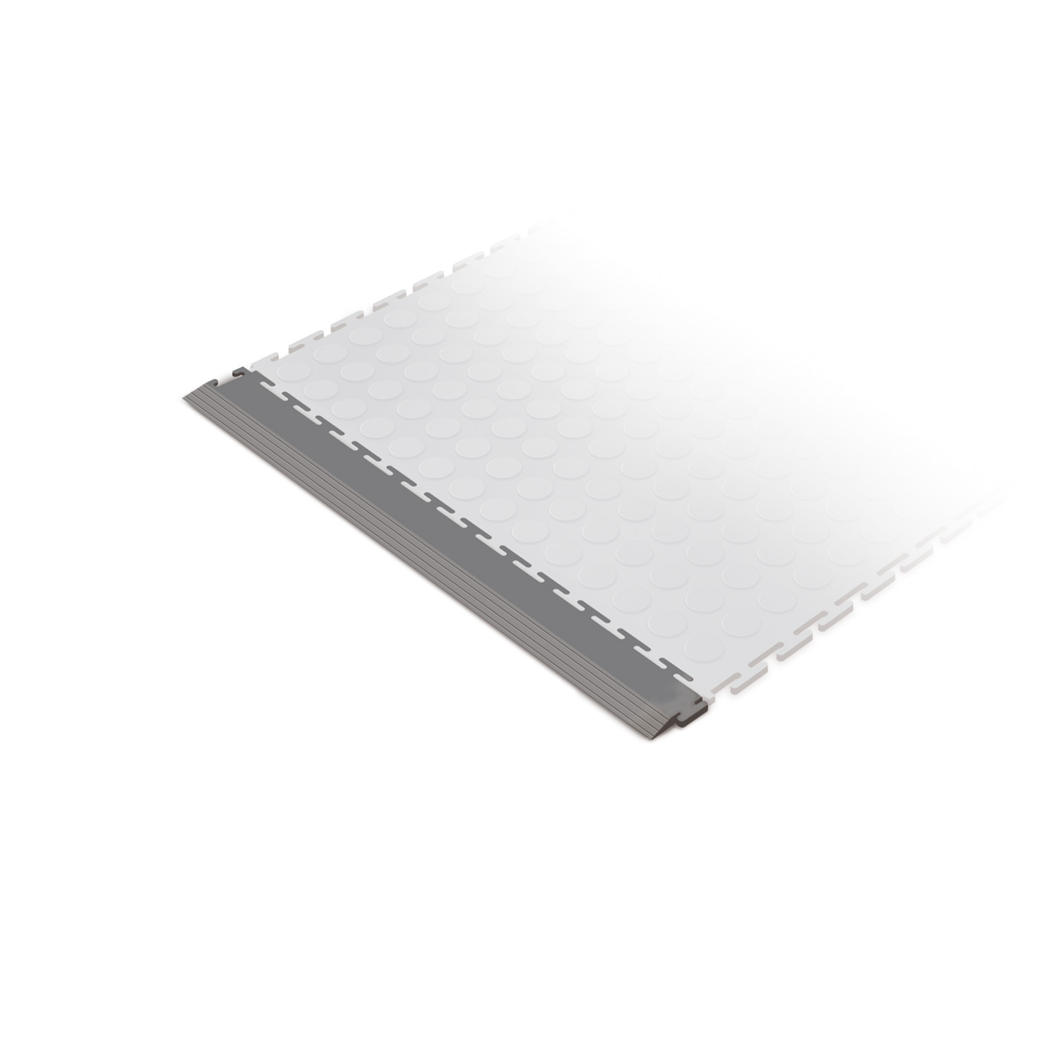 Standard edge ramp tile (dark grey)