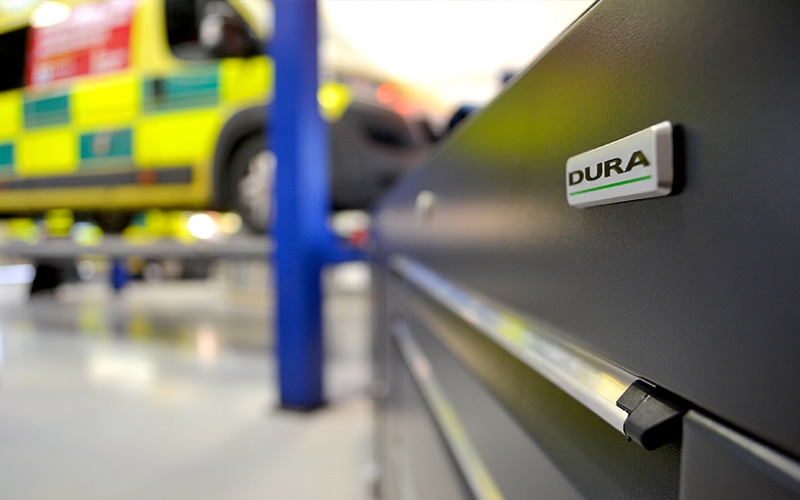 Dura installation for West Midlands Ambulance Service