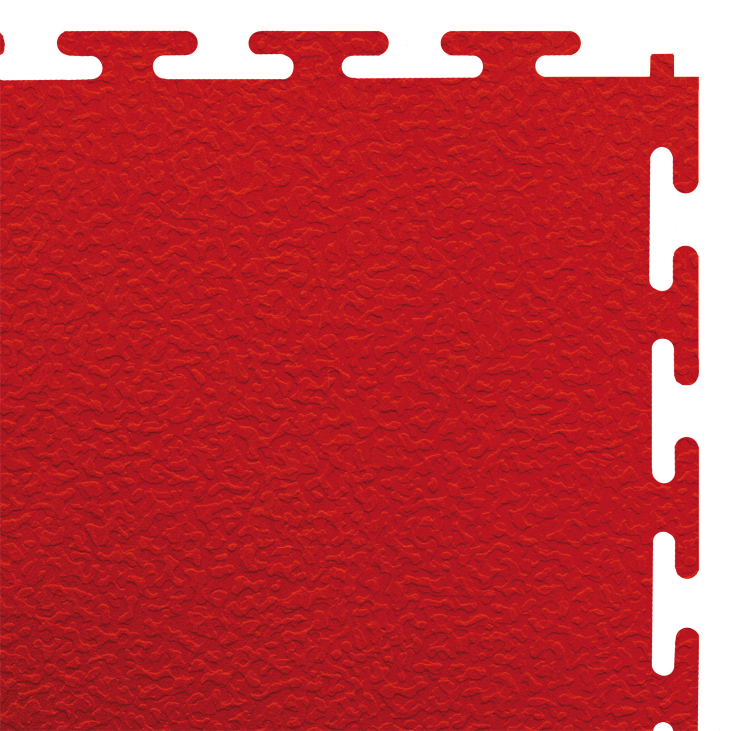 Heavy-duty floor tile (red/textured)